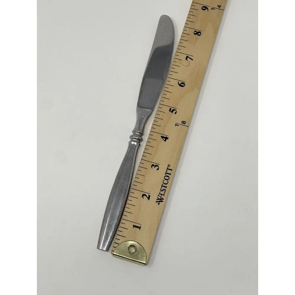 Reed & Barton Rebacraft Japan Stainless Perth Dinner Knife 8 3/8” Set Of 5